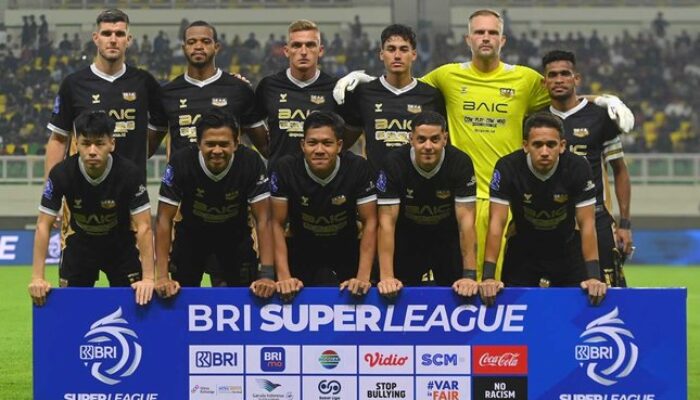 Starting XI Dewa United pada laga BRI Super League 2025/2026