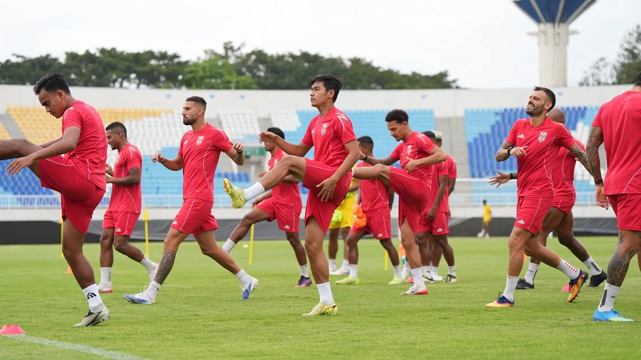 Persiapan Malut United FC jelang menghadapi Arema FC