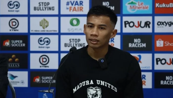 Nufiandani Bidik Tiga Poin Saat Madura United Hadapi Borneo FC
