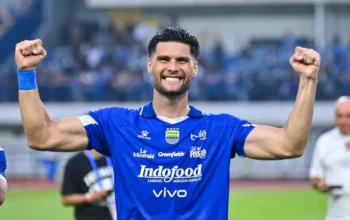 Persib Tanpa Bek Tengah Andalan Saat Hadapi Bali United