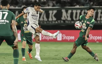 Persita Tangerang takluk dari Persebaya Surabaya/foto dok Persita Tangerang