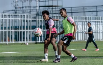 Pemain Persebaya Surabaya, Riyan Ardiansyah terus giat berlatih