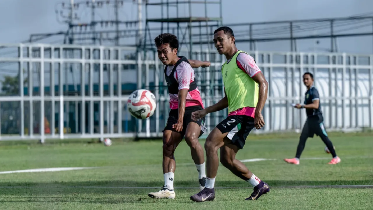 Pemain Persebaya Surabaya, Riyan Ardiansyah terus giat berlatih