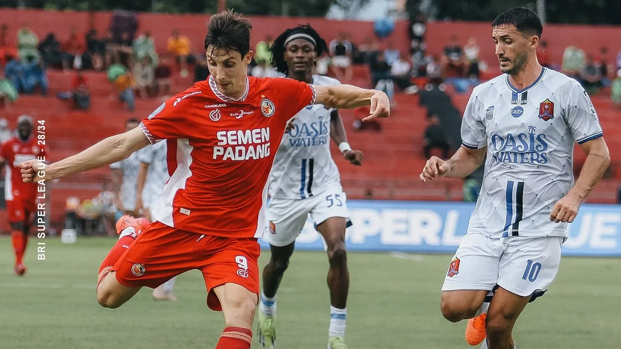 Semen Padang FC takluk dari Persijap Jepara di kandang sendiri/