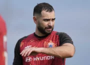 Pemain bertahan Persija Jakarta, Jordi Amat kembali berlatih